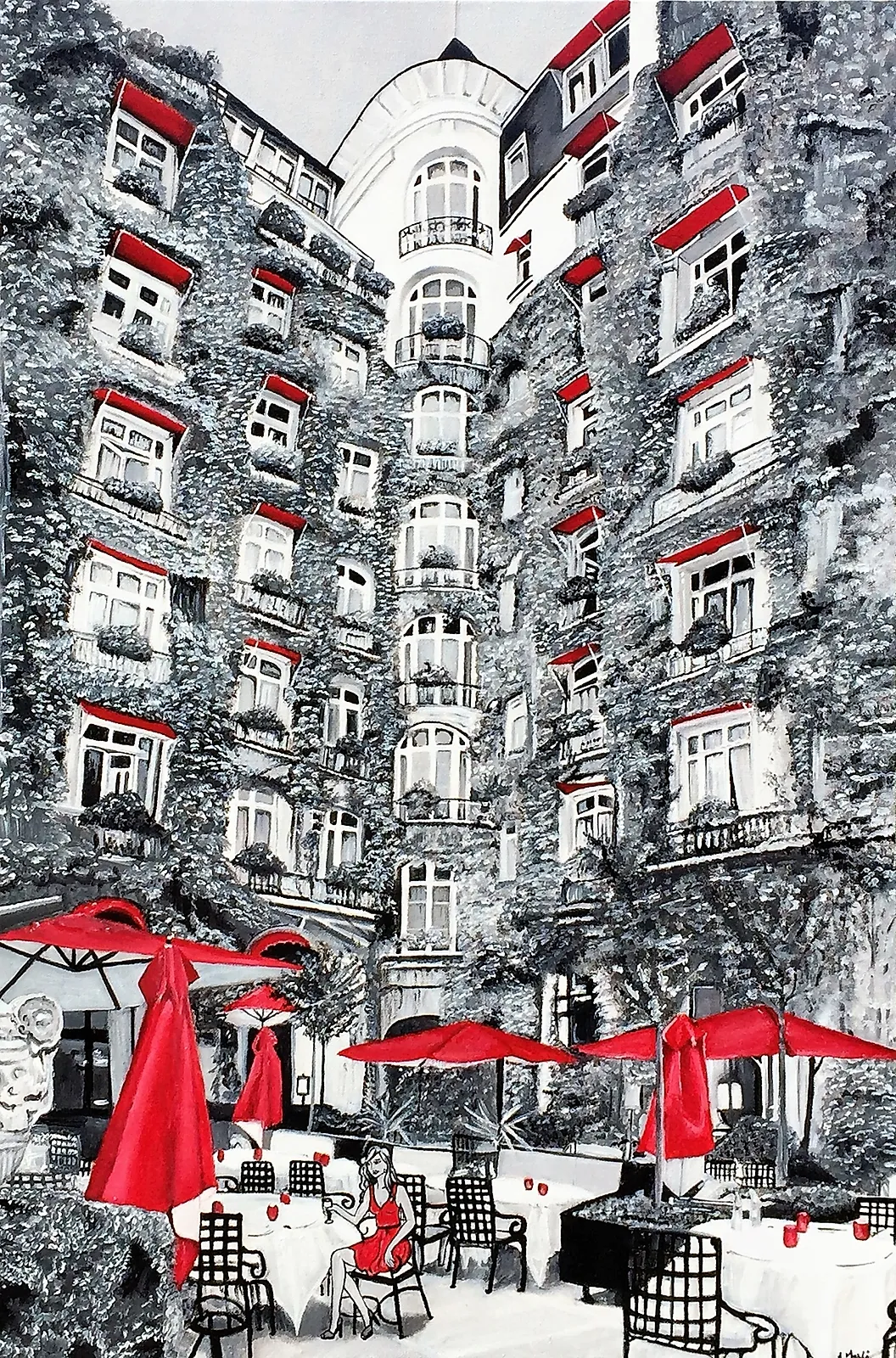 Nursery Wall Art | Portrait Painting | Aria Marli Art | Fashion Art