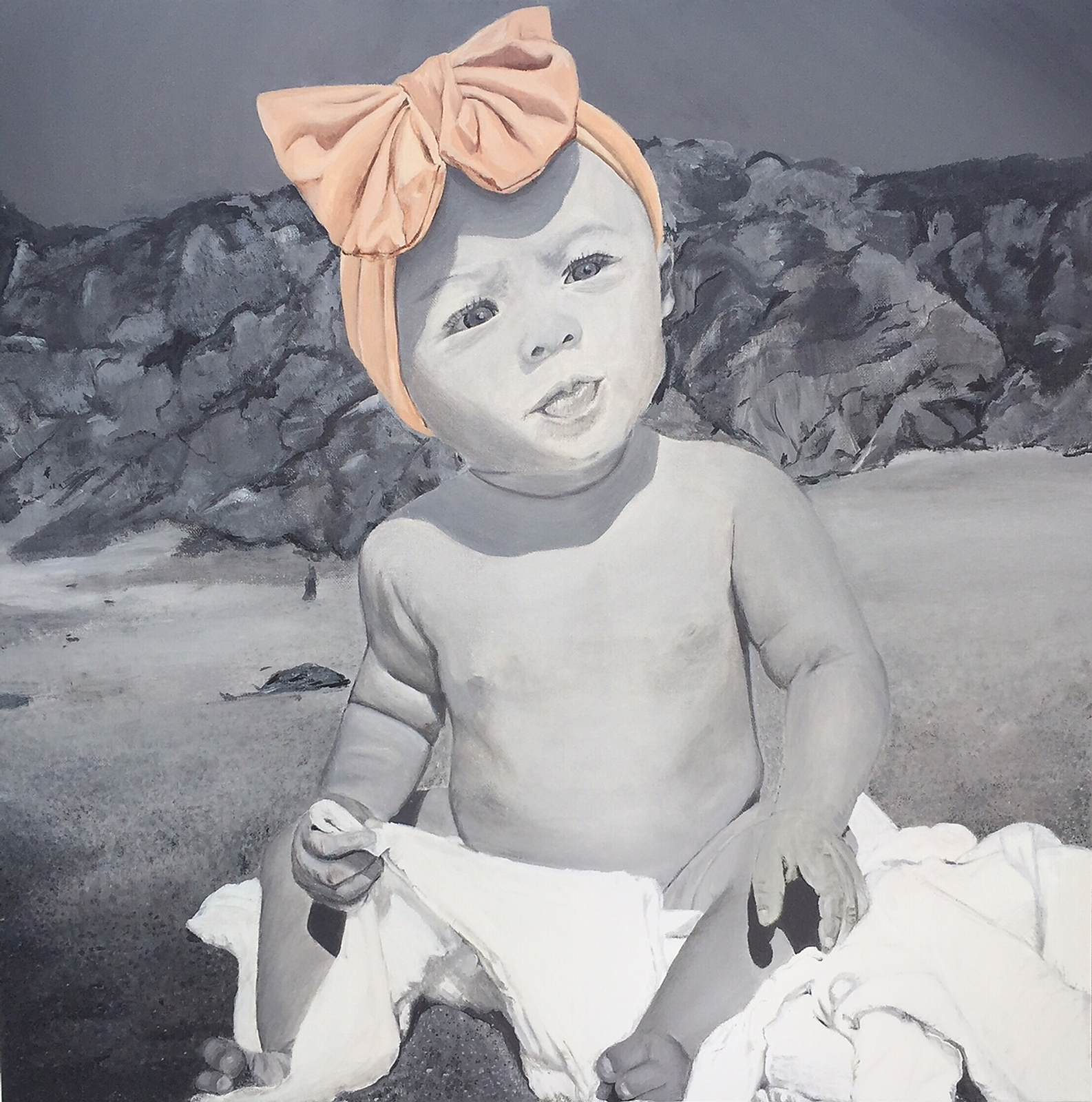 Nursery Wall Art | Portrait Painting | Aria Marli Art | Fashion Art 
